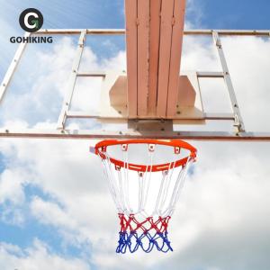【New Arrival】Basketball Hoop Net Outdoor Sports Basketball Hoop Standard Basketball Hoop Basket All-Weather Tri-Color Sports Entertainment