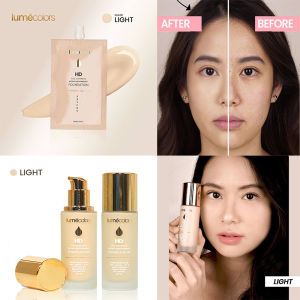 Lumecolors HD Full Coverage Ultra Lightweight Foundation Sachet 10ml or Bottle 30ml