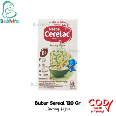 Bebikita - Nestle Cerelac Bubur Bayi Instant 6+ Bubur Sereal MPASI Bayi (1 pcs)