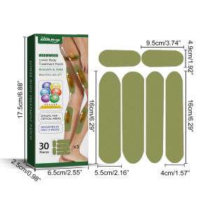 30pcs Wormwood Slimming Patch Wormwood Slim Leg Plasters Fat Burning Anti Cellulite Quick Weight Loss Stickers Suitable for Men and Women