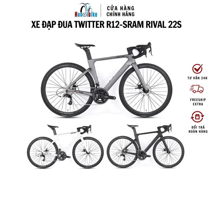 Xe đạp đua Twitter R12 road-Group Sram Rival 22S | Lazada.vn