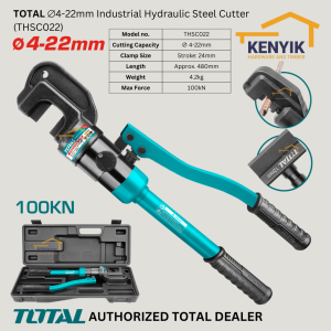 TOTAL Industrial Hydraulic Steel Cutter (THSC012 / THSC022)