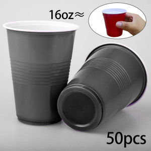 E.B. 16Oz Beer Cups Disposable Reusable Plastic Cup