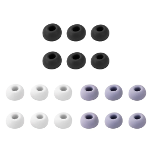 3Pair Replacement Earbuds Silicone Eartips Earplugs for 6i Earphone