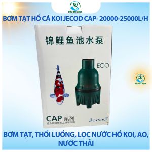 Bơm tạtHồ Cá Koi JEcod CAP- 20000-25000L/H: Bơm Tạt Thổi Luồng Lọc Nước Hồ Koi Ao Nước Thải
