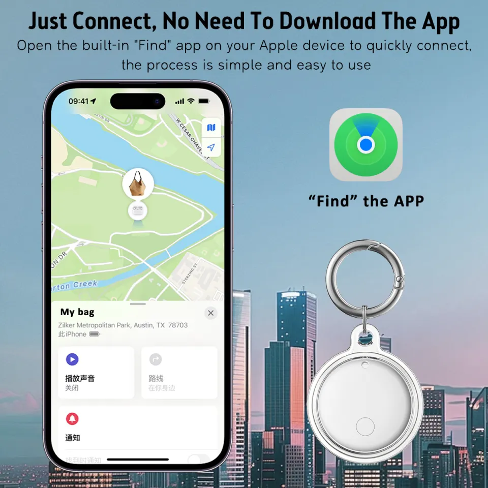 Mfi Certified Key Finder Locator Key Finder Smart Item Tracker Wireless