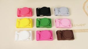 For Canon g7x mark ii case for Canon SX730 SX740 HS G7X2 G7X3 digital camera bag cover in soft Silicone