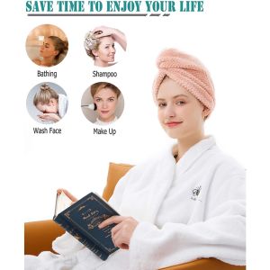 Quick Dry Microfibre Towel Bath Towel Shower Cap Hair Drying Towel Thickened Super Absorbent Bathroom Supplies