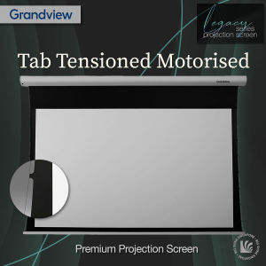 Projector Screen GRANDVIEW Legacy Series TAB Tension Motorized Screen