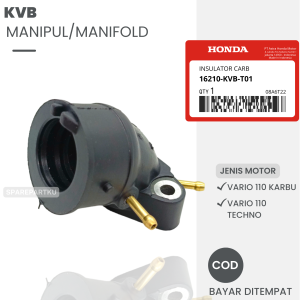 KVB MANIPUL INTAKE/ INTEK HONDA VARIO 110 KARBU VARIO 110 TECHNO/ MANIPOL/ MANIFOLD/ ISULATOR/ KVB