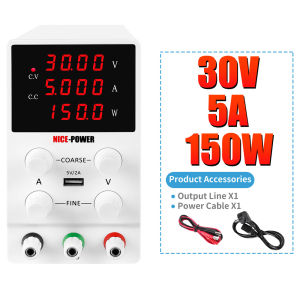 30V 10A DC Power Supply Adjustable Digit Display Mini Laboratory Power Supply Voltage Regulator Bench Source 60V 5A 120V 3A For Phone Repair