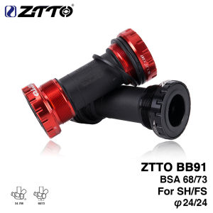 ZTTO BB91 Trục Giữa Loại Vít 68/73 Mm TRỤC Xe Đạp MTB Xe Đạp Đường Trường Trục Giữa Chống Nước Hợp Kim CNC BB