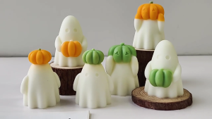 Halloweens Khuôn Silicone thiết lập cho thủ công bí ngô specters thiết kế bao gồm