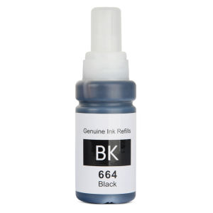for Epson 664 Ink Black Epson T664 L121 L1300 L100 L120 L110 L111 L130 L220 L310 (664-CMY) Printer Toner cartridg Magenta Cyan Yellow