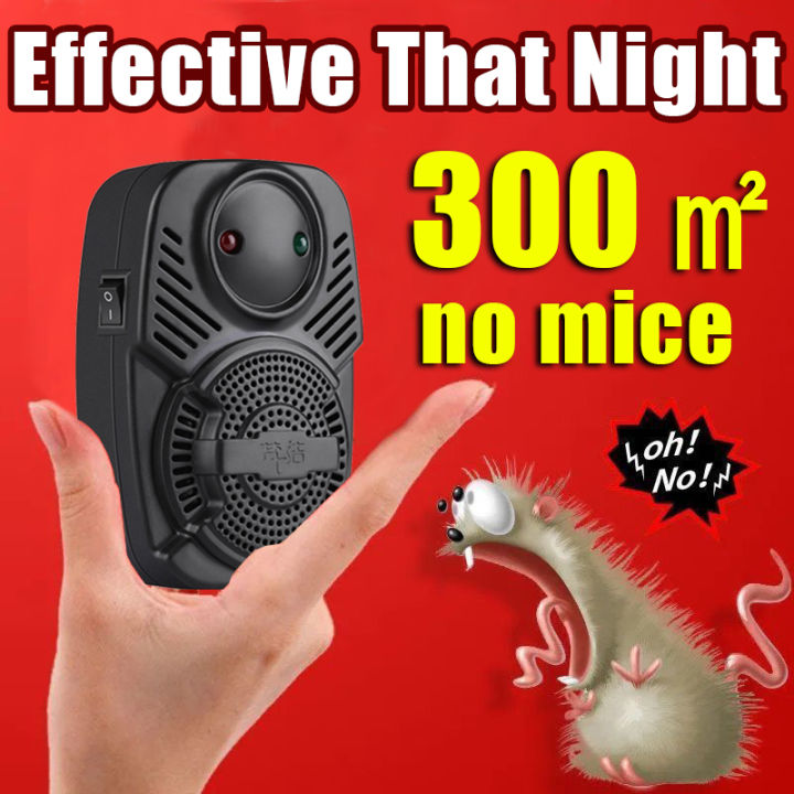 【100 effective】2024 Newest Electric Rodent Repeller Use ultrasound to