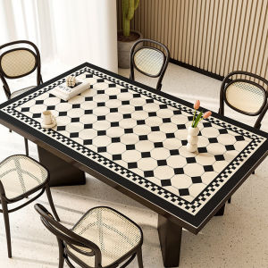 Taplak Meja Kulit Anti Air dan Anti Kusut/Taplak Meja Makan/Taplak Meja Aesthetic/Taplak Meja /Taplak Meja Tamu/Taplak Meja Tamu Minimalis/Taplak Meja Tamu Aesthetic/Alas Meja Makan/Taplak Meja Belajar/Alas Meja Komputer/Alas Meja Kantor/Alas Meja - P04