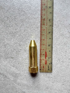 BÉC RỬA XE CAO ÁP BẰNG ĐỒNG THAU LỔ 1.5mm - REN 14MM SỬ DỤNG CHO MÁY NÉNCAO ÁP - PHỤ KIỆN RỬA XE. RỬA MÁY LẠNH VỆ SINH NHÀ CỬA