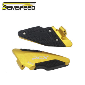 SEMSPEED For Honda PCX 150 125 2018-2020 Motorcycle CNC Rear Footpegs Passenger Foot Pegs