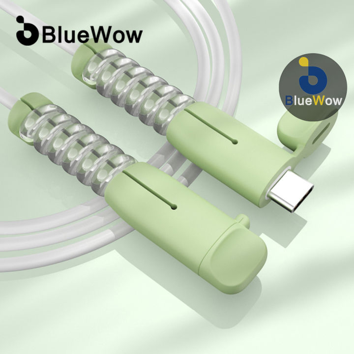 [Newest Upgrade] BlueWow Charger Protector Silicone Cable Protector ...