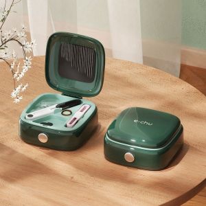 Magnetic needle and thread box high-quality and practical household sewing kit portable mini set for dormitory sewing and mending storage included.