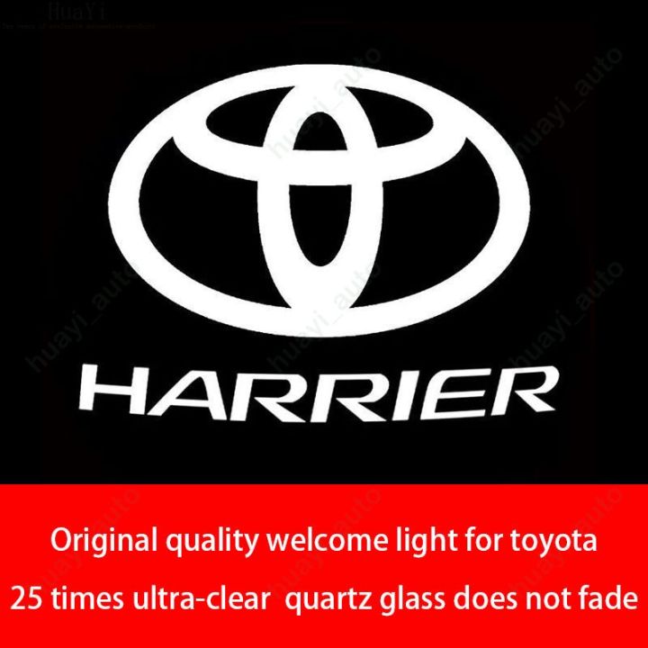 2/4pcs Toyota LED Car Door Welcome Light Phantom Logo Laser Projector ...