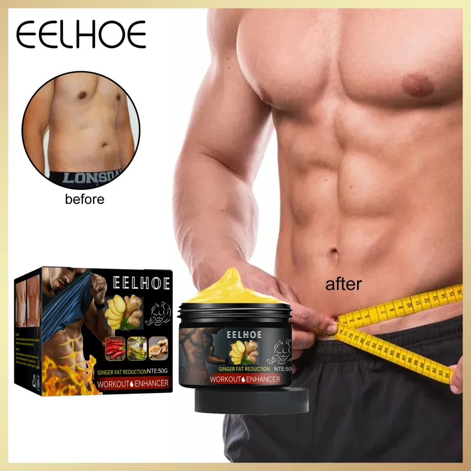 【Hot Sale】Eelhoe Ginger Abdominal Cream Powerful Weight Loss Muscle Essential Oil Fat Burning Tightening Belly Body Shaping Slimming Cream Sweat Enhancer Slimming Anti Cellulite Fat Burning Weight Loss Powerful Increase Tightening Muscle（50g）