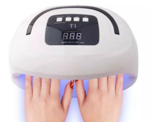 Máy hơ son gel T1 Led UV  Đèn hơ  sấy móng tay chân nail nhanh khô loại to vừa 2 Tay 2 Chân