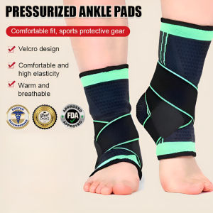 🔥 [Compression Support] Plantar Fasciitis Support Wrap Foot Pain Relief Heel Spur Solution Arch Support for Running Walking Daily Use