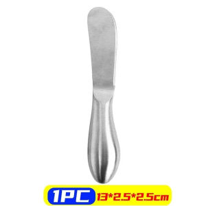 เครื่องเช็ดขนมปังอเนกประสงค์แบบพกพาทำจากสแตนเลสที่ตัดเนยมีดหั่นชีส6ชิ้น