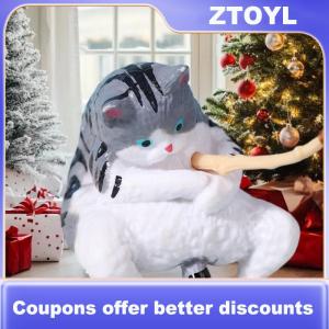 【ZTOYL】 1 5Pcs New Fish Tank Fishing Cat Hanging Mini Creative Landscape Decoration Aquarium Fish Tanks Ornament Miniature Figurines