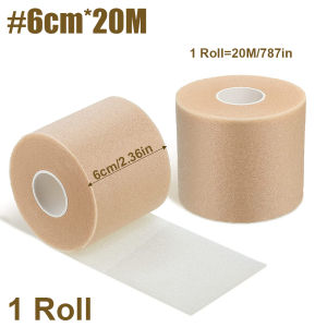1Roll Self Adhesive Bandage Wrap - Self Adherent Medical Tape Flexible Waterproof Elastic Bandages for Wrist & Ankle Vet Wrap