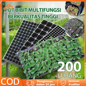 Tray Semai Pot Tray Penyemaian Bibit Tanaman 200 Holes/Tray semai 200 lubang barang original / pottray alat semai