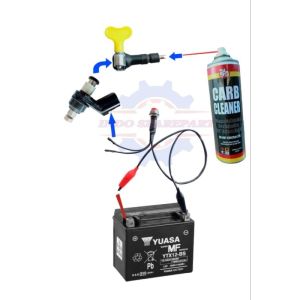 ALAT pembersih injeksi injektor injector motor dan mobil SERVIS INJEKSI