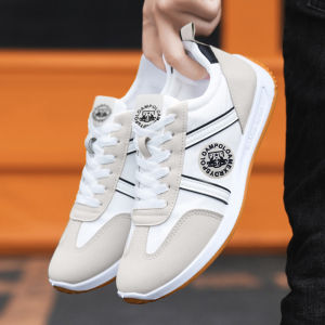 Sheii งานดีมาใหม่   รองเท้าผ้าใบแฟชั่นผู้ชาย มี 3 สีให้เลือกจุกๆ เเต่งลวดลายด้านข้างได้เท่ห์มากเลยน้าเบาใส่สบาย วัสดุดูดี น้ำหนักเบาใส่สบาย ไม่มีไม่ได้เเล้วน้า รุ่นนี้คือคุ้มๆเลยน้า