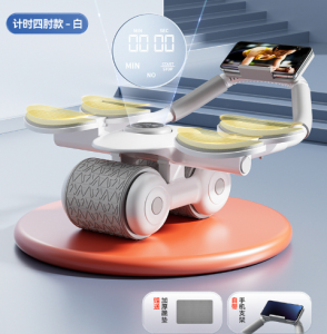 Abdominal Wheel New Ab Roller Elbow Support Rebound Wheel Exercise Machine Abs Workout Equipment