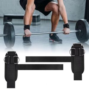 GOXBERK Non Slip Weightlifting Straps Wrap Support Hand Grip Pull-up Lifting Straps Power Lifting Comfortable Gym Wrist Straps Men Women