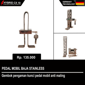 BELI Gembok pedal mobil aman kuat hybrid cx10