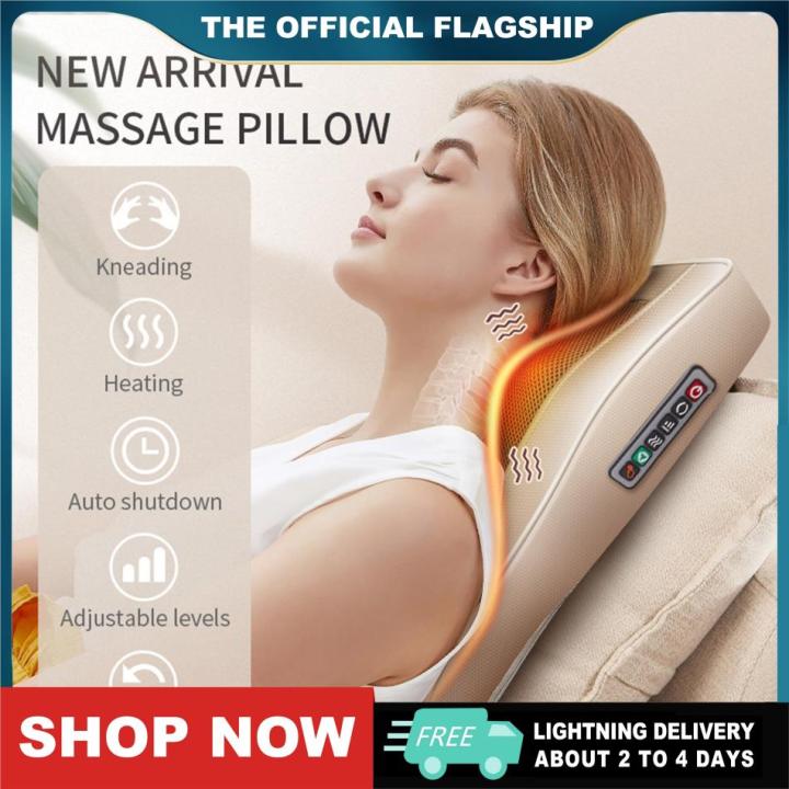 Electric Massage Pillow Neck Massager Body Massage Machine for Back