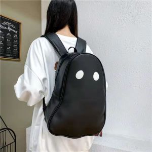 【YT106】 ญี่ปุ่นกระเป๋าเป้สะพายหลังความจุขนาดใหญ่สีทึบทั้งหมดจับคู่ผู้หญิง