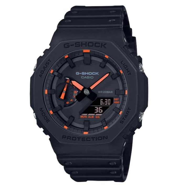 CASIO ORIGINAL CASIO G-SHOCK GA-2100-1A4DR MEN LA Resin