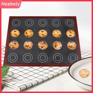 Heabety Tấm lót Bánh Macaron 40x30 chống dính chịu nhiệt