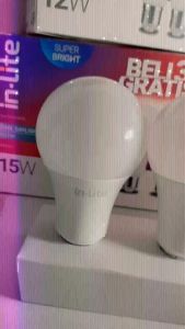 IN LITE LED 3 FRATIS 1 7W / IN LITE LAMPU LED 3 FREE 1 7 WATT / IN-LITE BOHLAM LED 3 + 1 7WATT