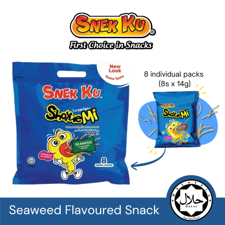 [FSC] Snek Ku Snack Family Pack 14gm x 8pkt (MiMi/TamTam/ShoyueMi ...