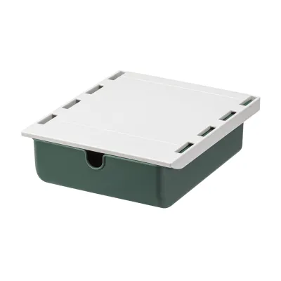 Underdesk Drawer Storage Organizer Concealed Drawer Space Stick-On Adhesive Home