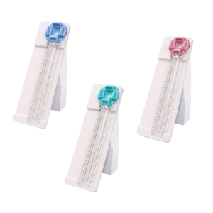 4 in 1 Craft Paper Paper Trimmer 4 Designs Multifunctional Scrapbooking Tool for Paper Coupons Label Photo