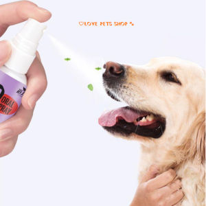 Xịt khử mùi hôi răng miệng Chó Mèo Dorrikey chai 120ml (mẫu mới) - Love Pets Shop