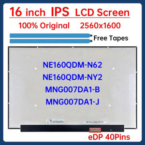 16 Inch LCD Screen NE160QDM-N62 NE160QDM-NY2 MNG007DA1-B MNG007DA1-J For Lenovo ideapad 5 Pro 16IAH7 16ARH7 Display Matrix Panel