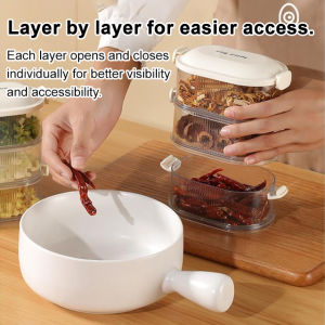 HOT Multi-functional Stackable Kitchen Storage Box