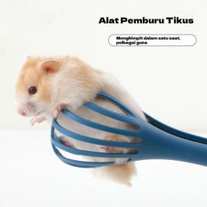 Hamster Catcher V-Shape Clamp – Safe Pet Transfer Tool | Penjepit Tikus Comel Pemindah Hamster Tidak Menyakiti