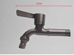 🇲🇾 READY STOCK 304 STAINLESS STEEL BIB TAP WALL WATER TAP / KEPALA PAIP DINDING 水龙头